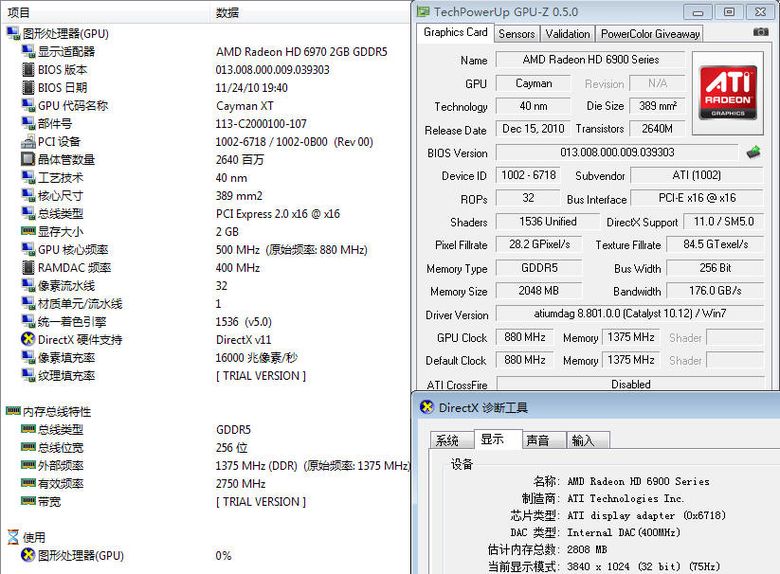 pcidv.com/gpu hd6970 original specification