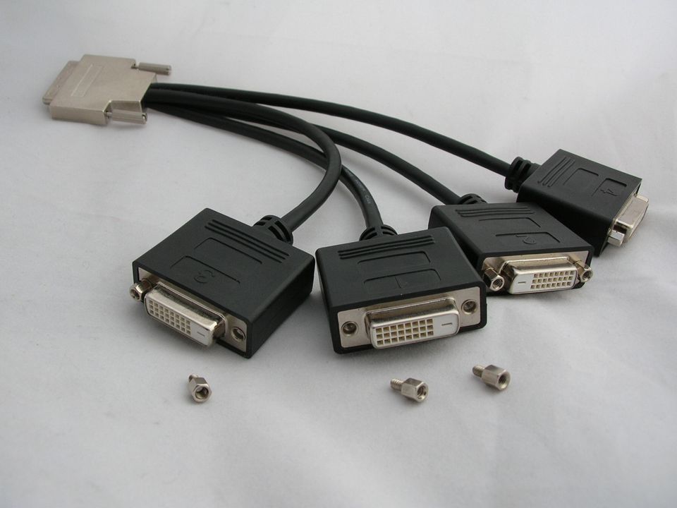 pcidv.com/nvidia origianl vhdci to dvi*4 cable
