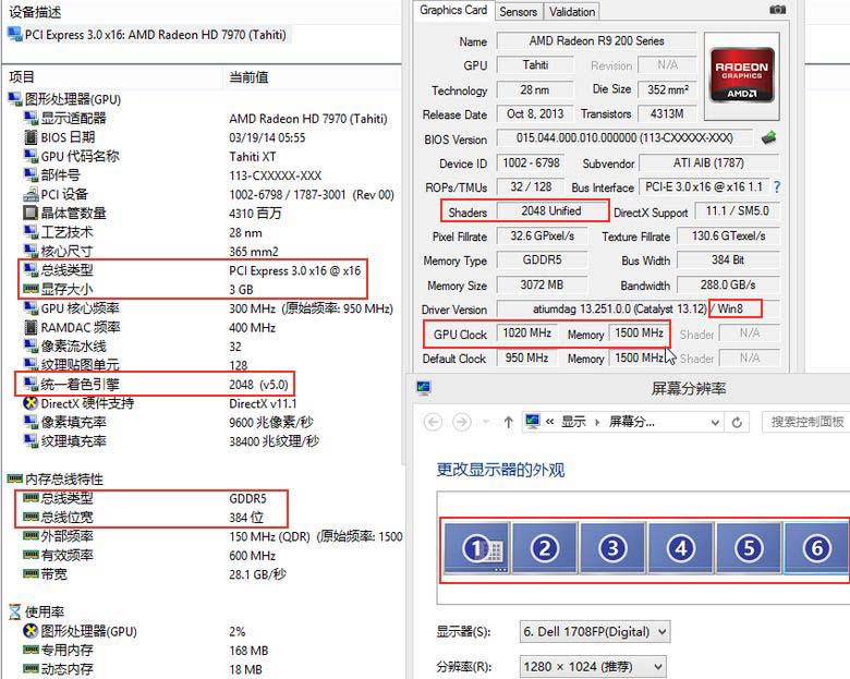 pcidv.com/gpuz 6DP 9286P 3GB 384B 2048Կ