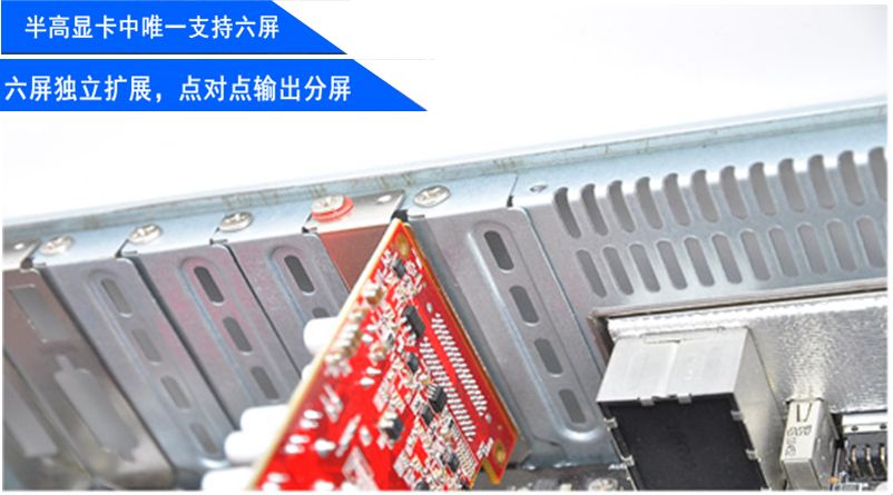 pcidv.com/6屏显卡半高2U
