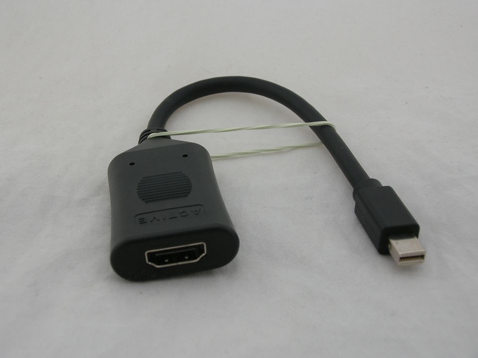  UVOOI Active Mini DisplayPort to HDMI 2.0 Adapter Cable 6 Feet,  Mini DP to HDMI Active Cable Supporting Eyefinity Technology & 4K@60Hz,  1440P@144Hz Resolution-A2 : Electronics
